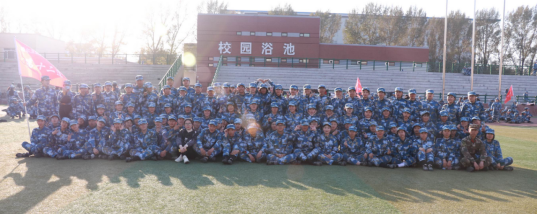 教育学院2019级新生军训风采