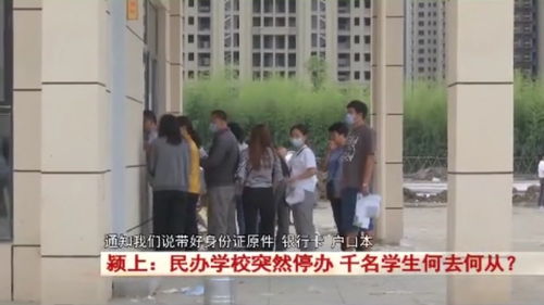 安徽颍上某学院突遭关停，两千学子开学在即求学无门